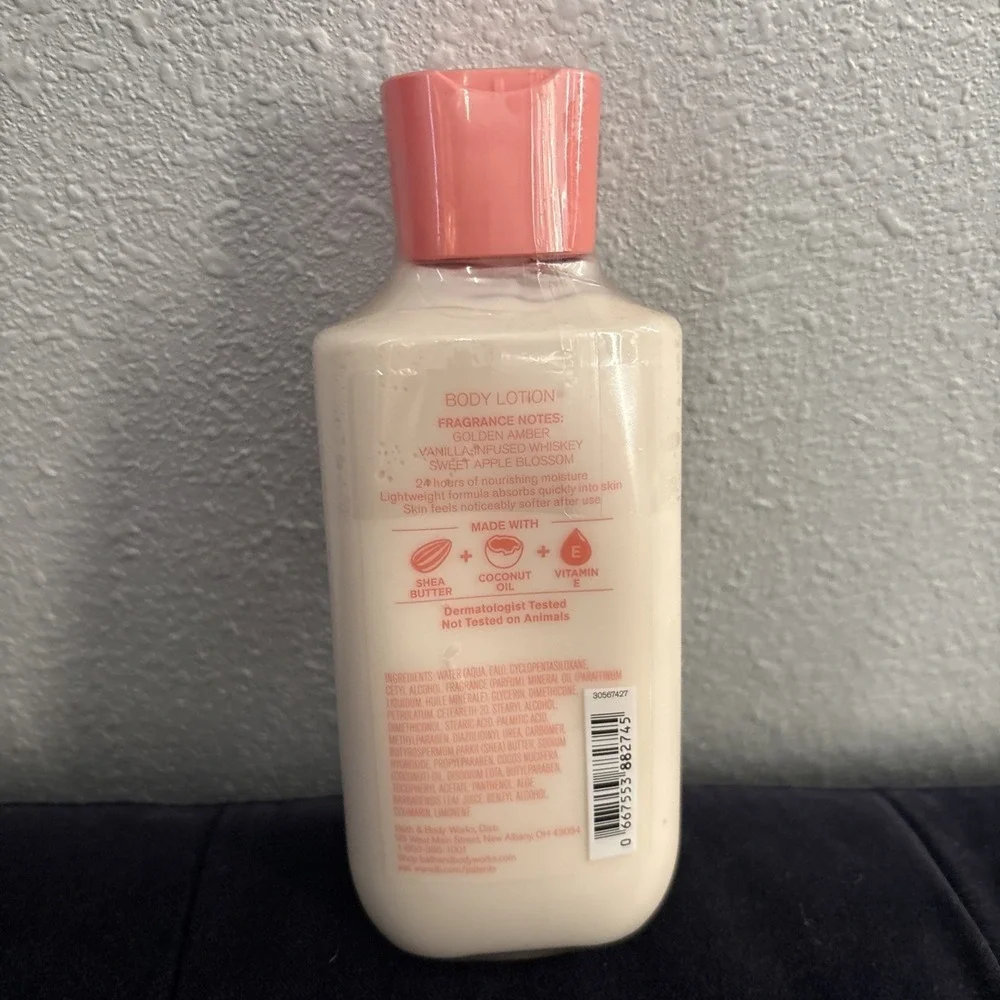 Bath & Body Works SWEET WHISKEY Body Lotion Shea Butter 8 Oz New Sealed